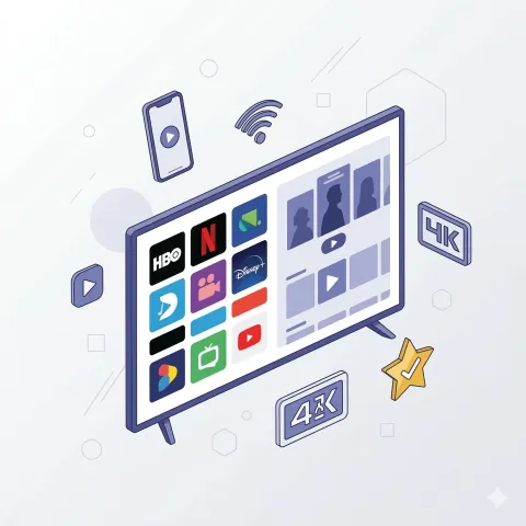 Teste IPTV 2026 — Melhores IPTVs com canais e apps de streaming na Smart TV